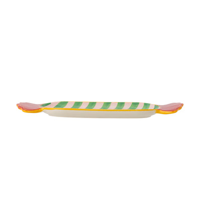 Caramella Serving Plate Stripes