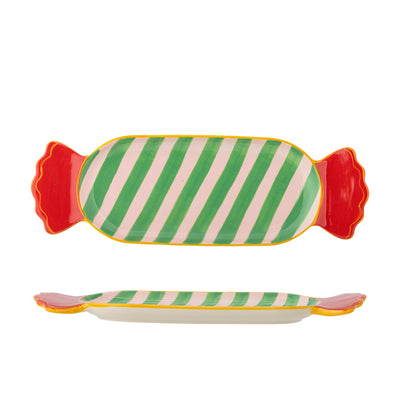 Caramella Serving Plate Stripes