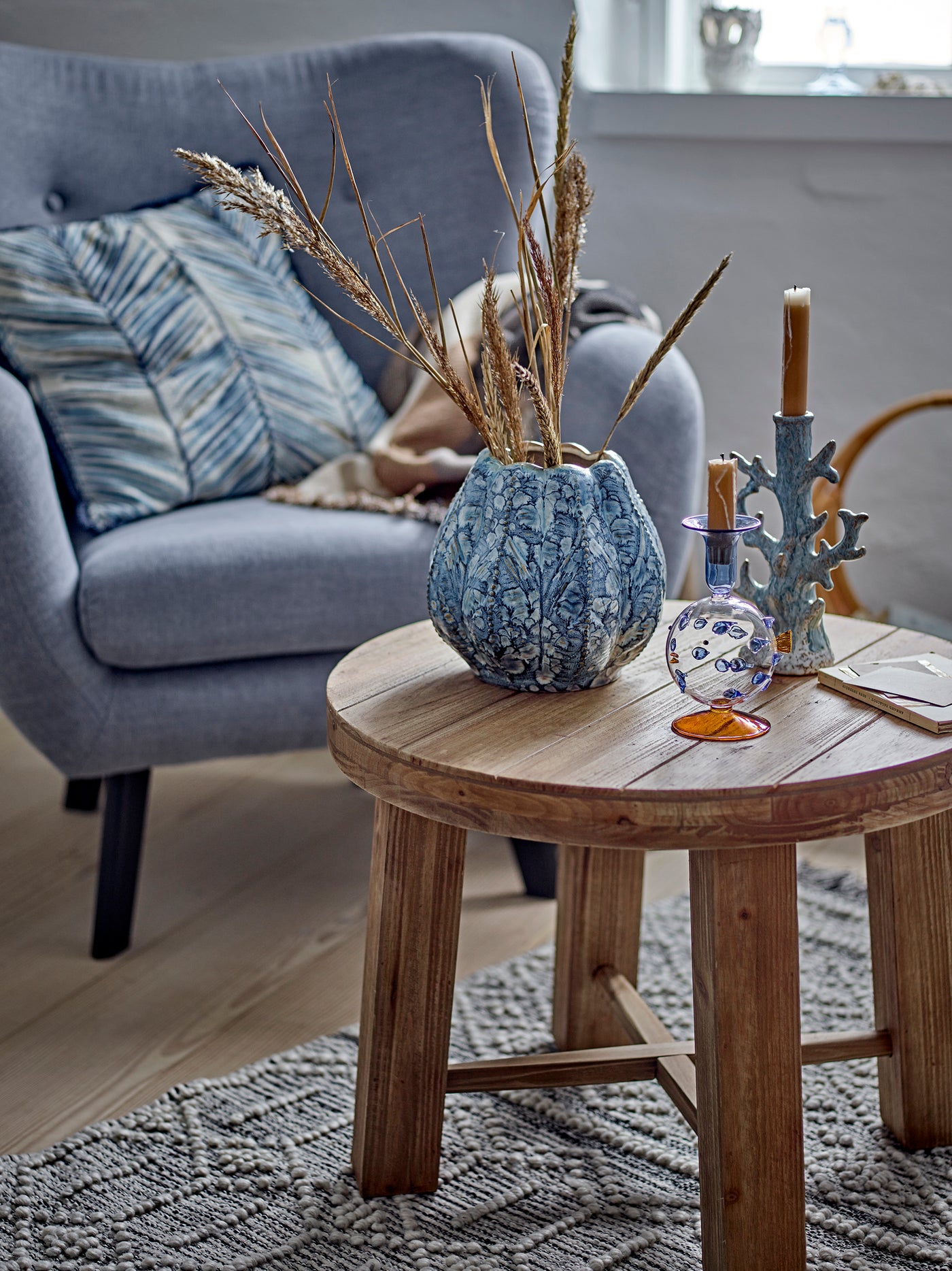 Hetty Vase Blue