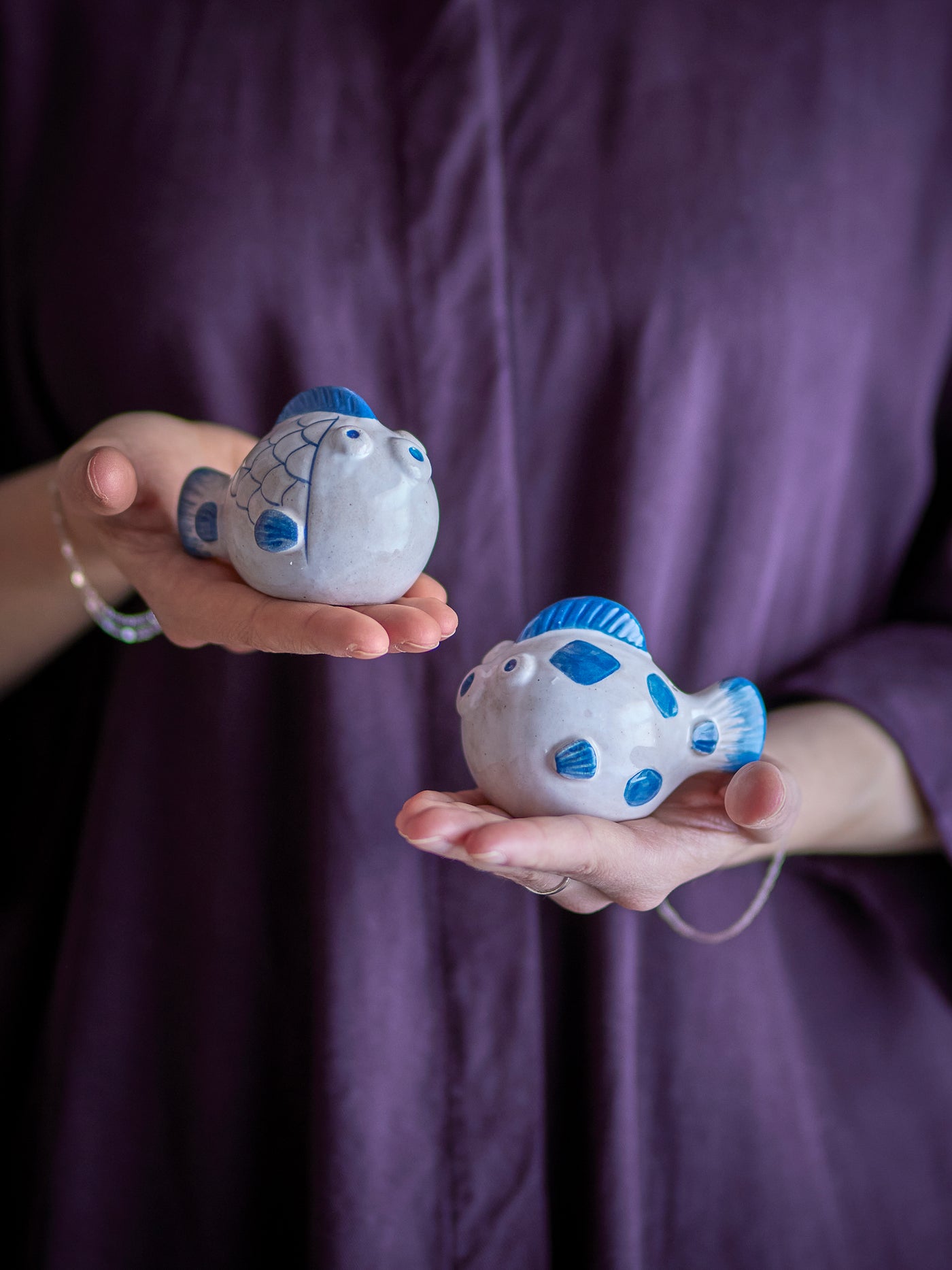 Fugu Salt & Pepper Set Fish