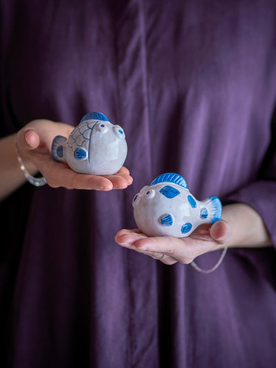 Fugu Salt & Pepper Set Fish