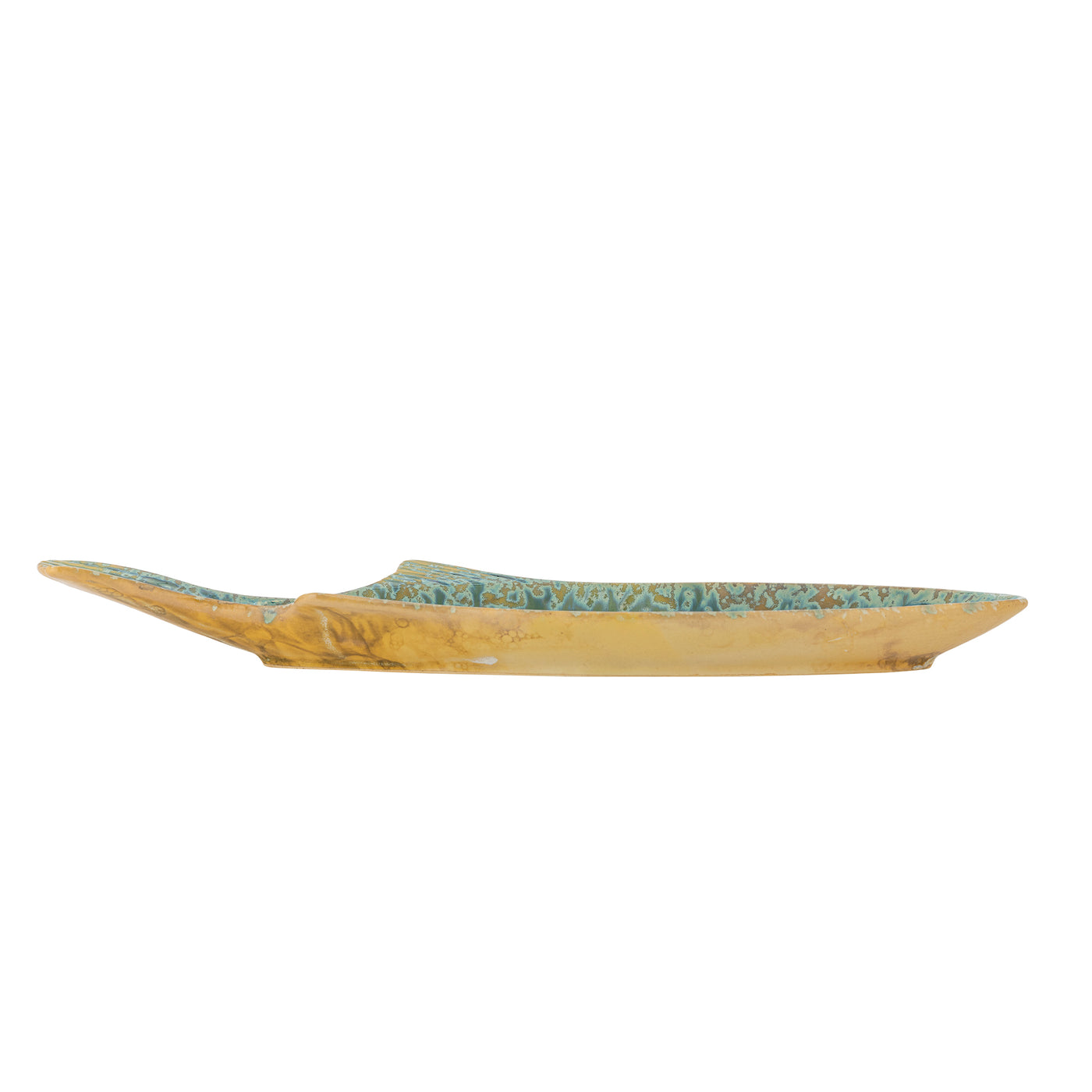 Hadden Serving Plate Green Fish