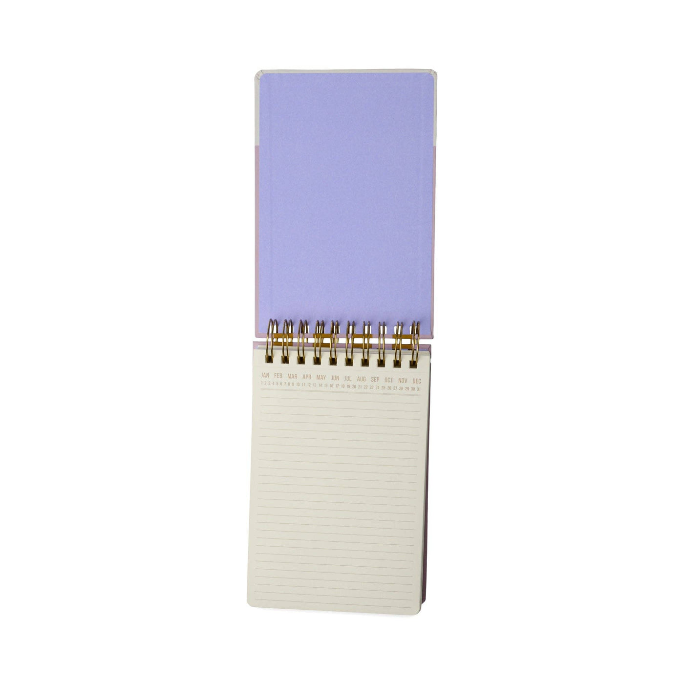 Designworks Ink Large Chunky Notepad - Lilac + Ochre Stripes