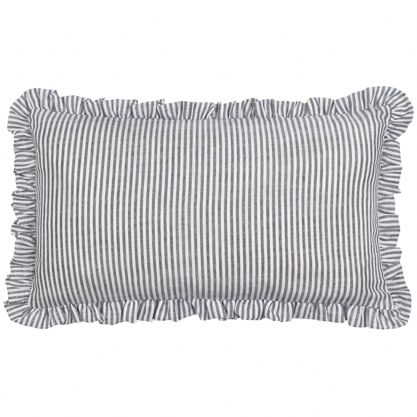 Les Fruites Embroidered Ruffle Cushion Strawberries: Strawberries - 30 x 50cm