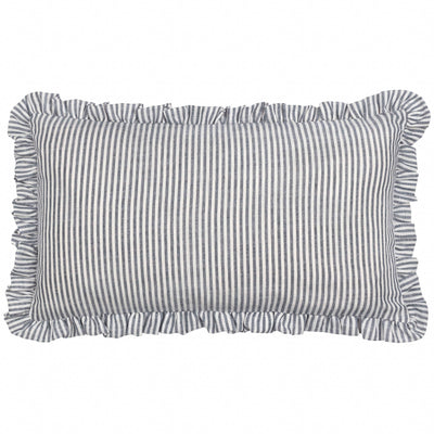 Les Fruites Embroidered Ruffle Cushion Strawberries: Strawberries - 30 x 50cm