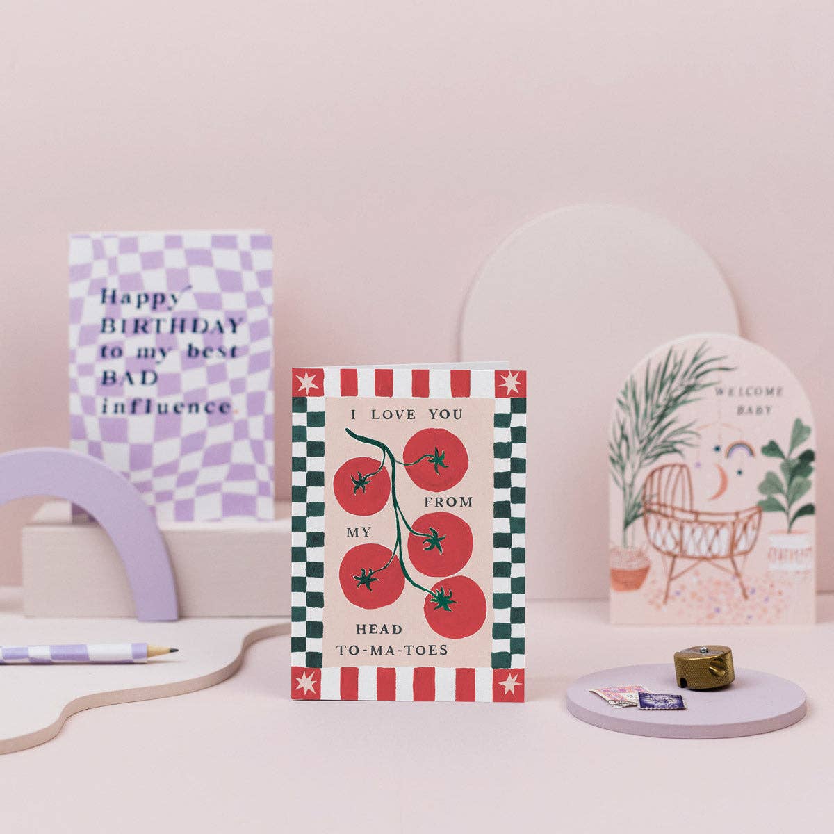 Tomatoes Love Card