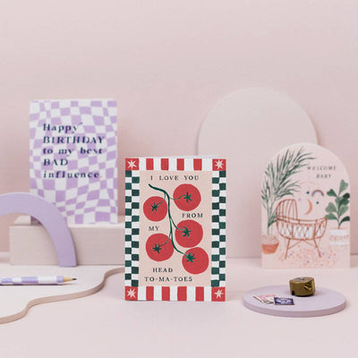 Tomatoes Love Card