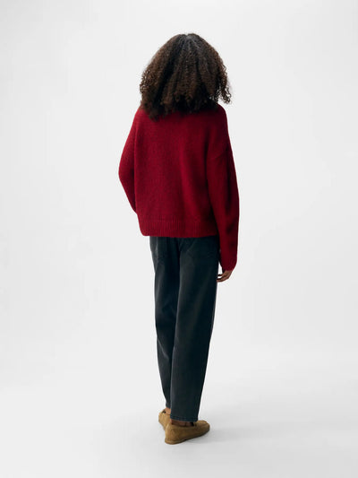 ObjSaggia LS Knit Karanda Red