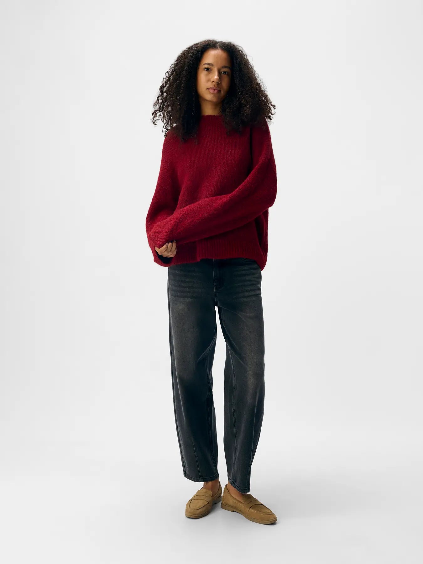 ObjSaggia LS Knit Karanda Red