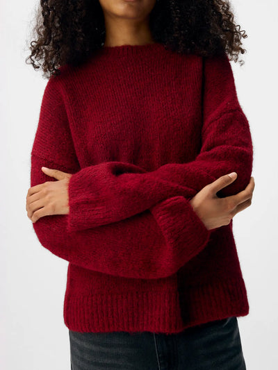 ObjSaggia LS Knit Karanda Red