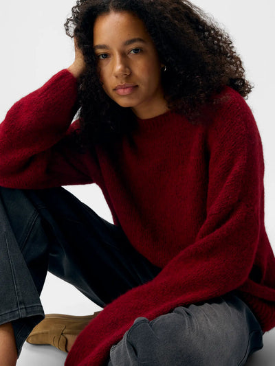 ObjSaggia LS Knit Karanda Red