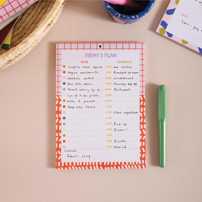 A5 Daily Planner Pad | Colour Flow