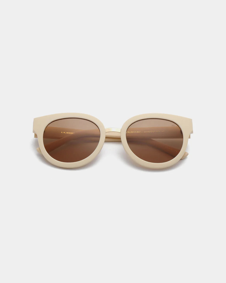 Jolie Cream Sunglasses