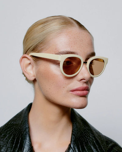 Jolie Cream Sunglasses