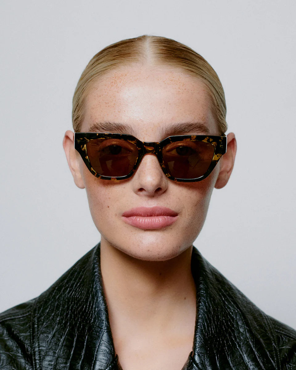 Kaws Black/Yellow Torto Sunglasses