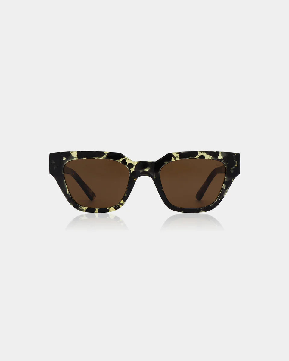 Kaws Black/Yellow Torto Sunglasses