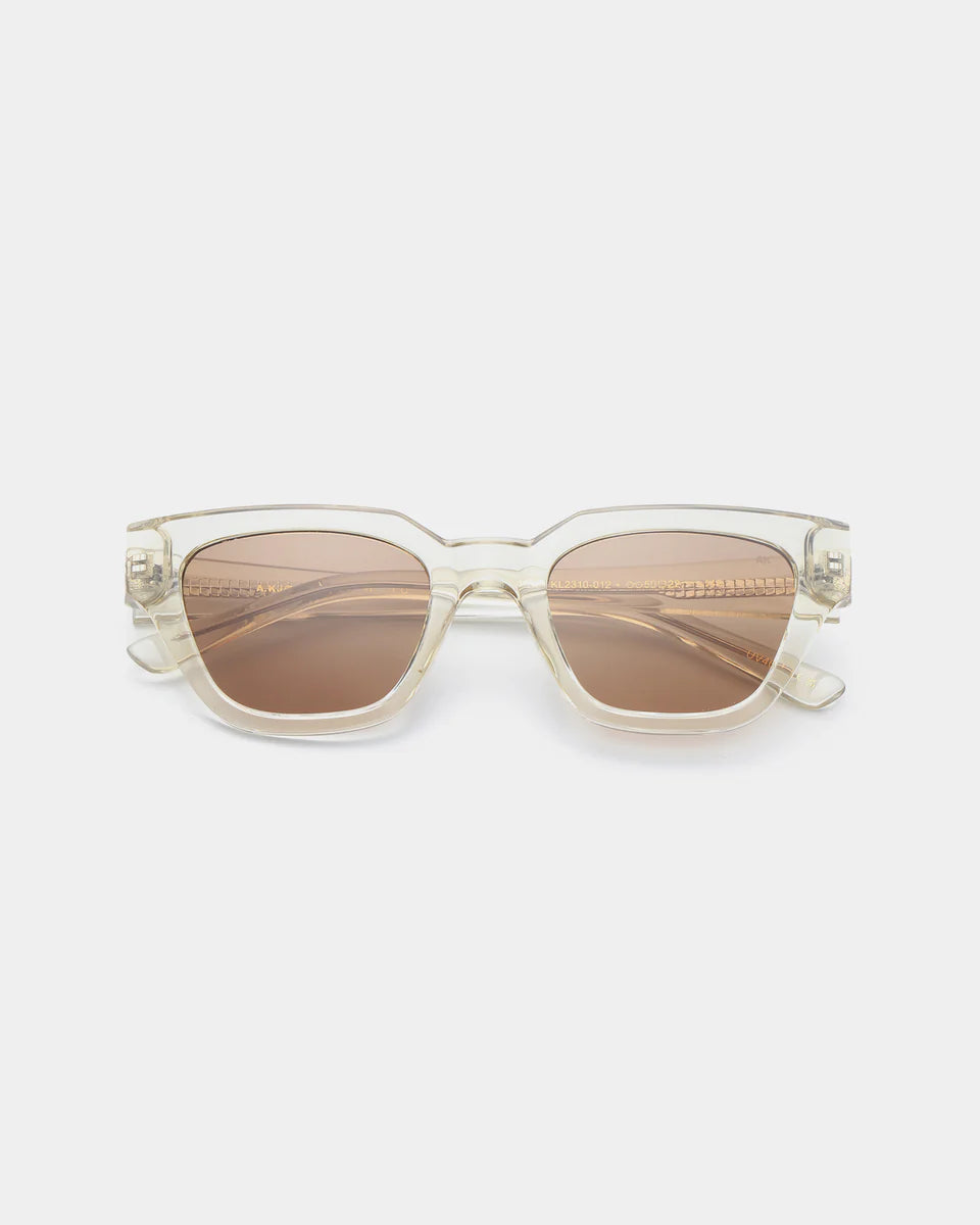Kaws Ecru Transparent Sunglasses