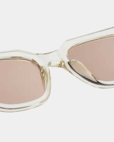 Kaws Ecru Transparent Sunglasses