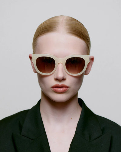 Lilly Cream Bone Sunglasses