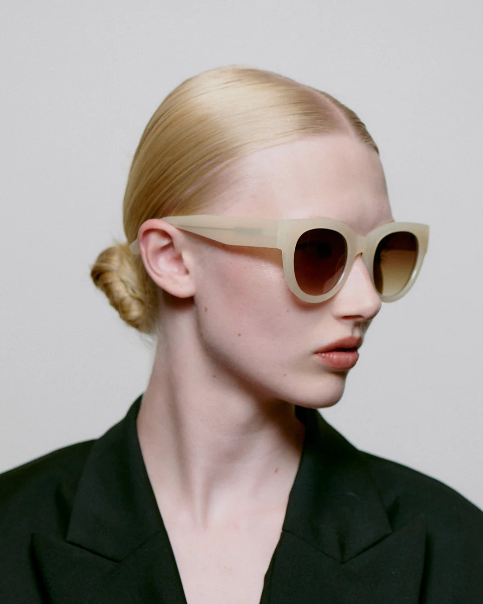 Lilly Cream Bone Sunglasses