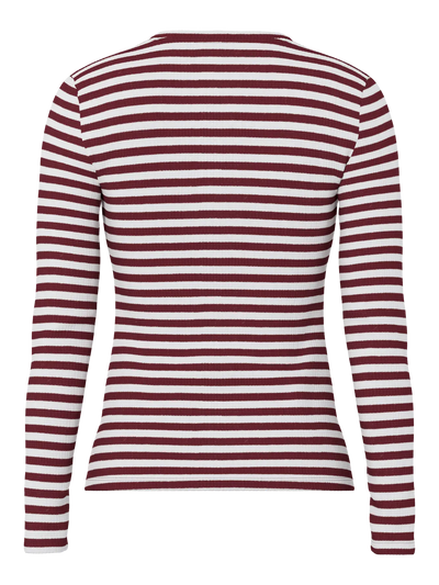 PcRuka LS Top Tawny Port/ Cloud Dancer
