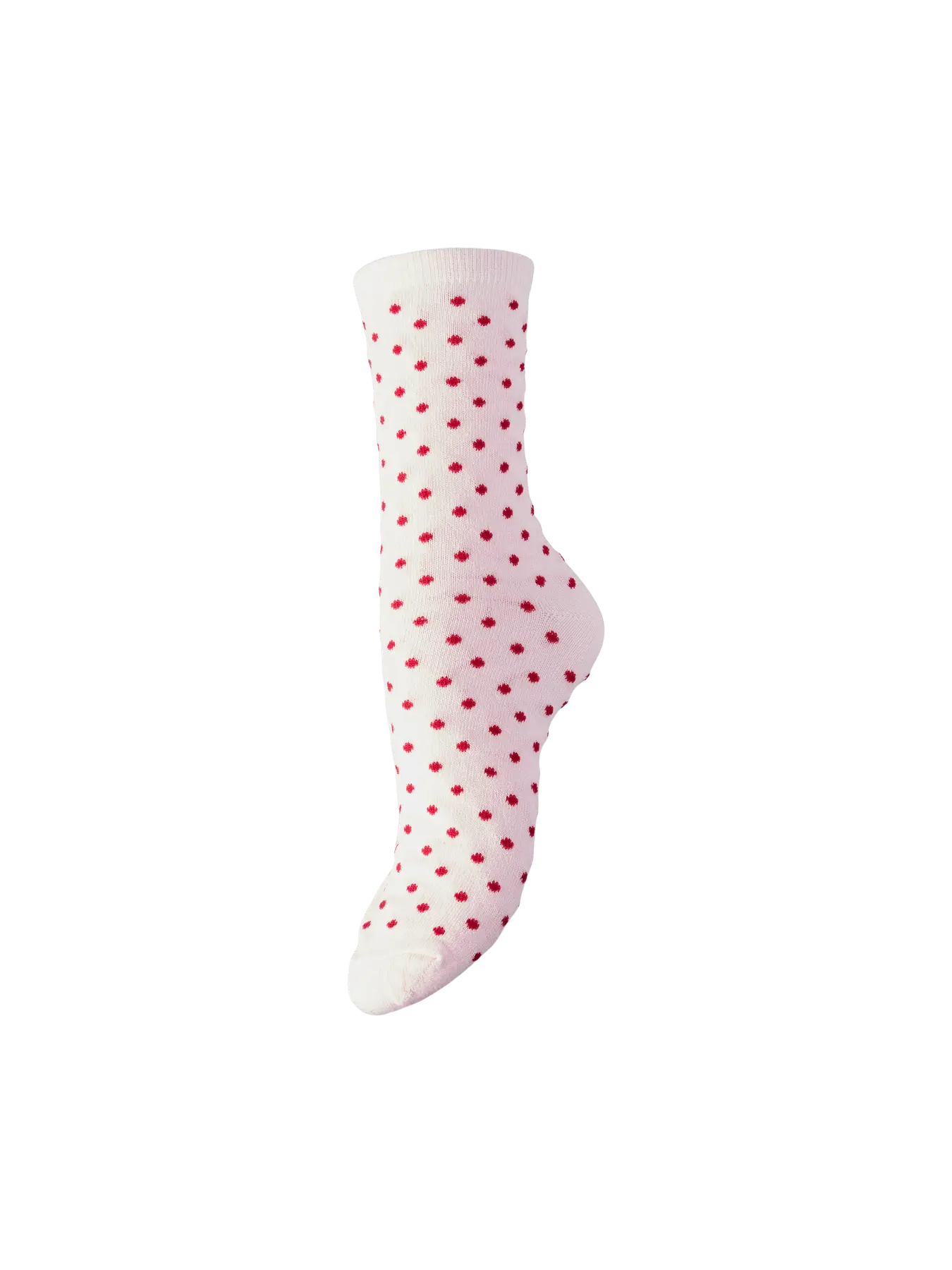 PcSebby Glitter Socks Pink-a-boo Dots