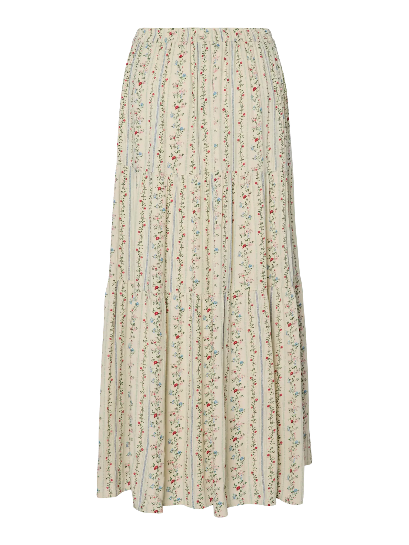 PcTaitlyn Ankle Skirt Birch/Flower