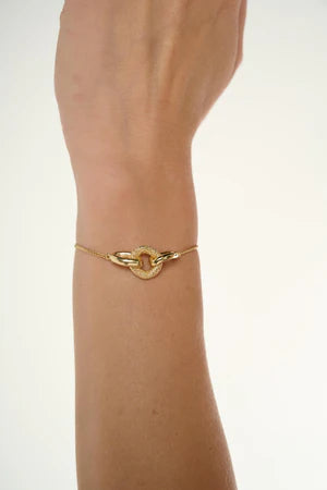 Tutti Bind Bracelet Gold