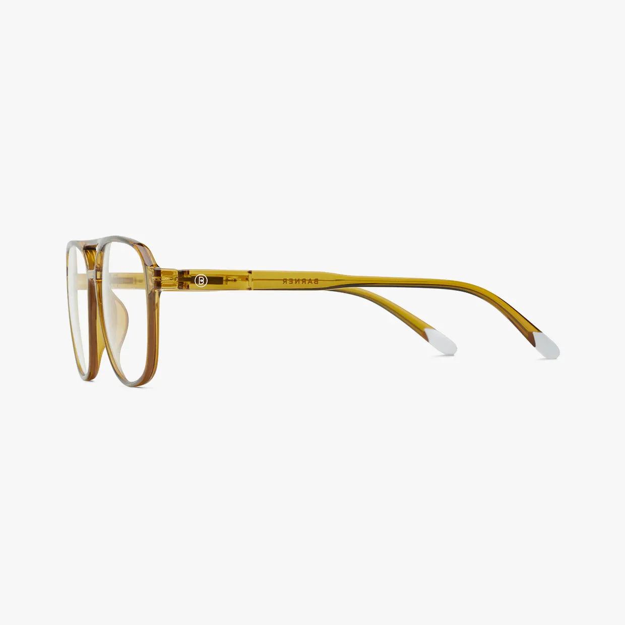 Brad Blue Light Glasses Ecru Olive
