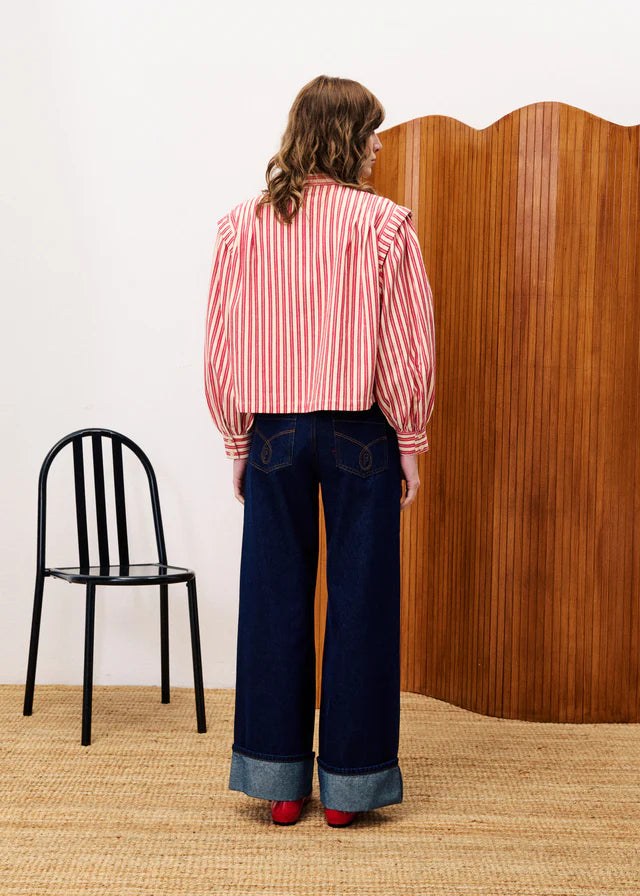 Choupette Red Blouse
