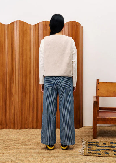 Bleuet Jeans Blue Stripes