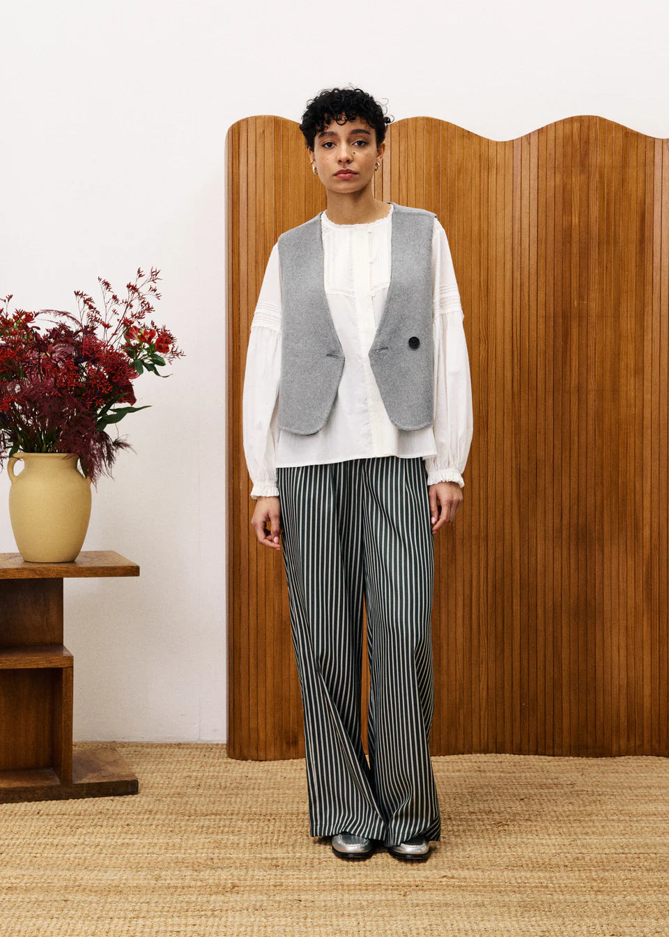 Montaigne Grey Vest