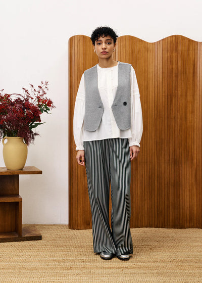 Montaigne Grey Vest