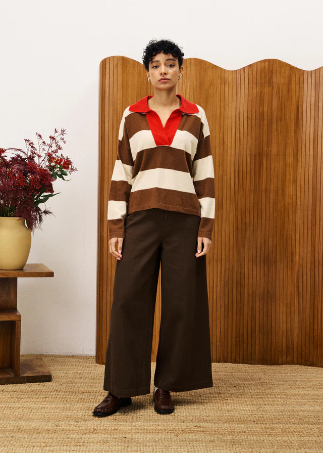 Colchique Ice Brown Sweater