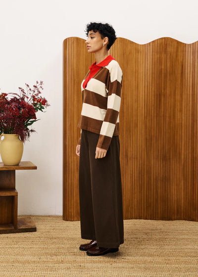 Colchique Ice Brown Sweater