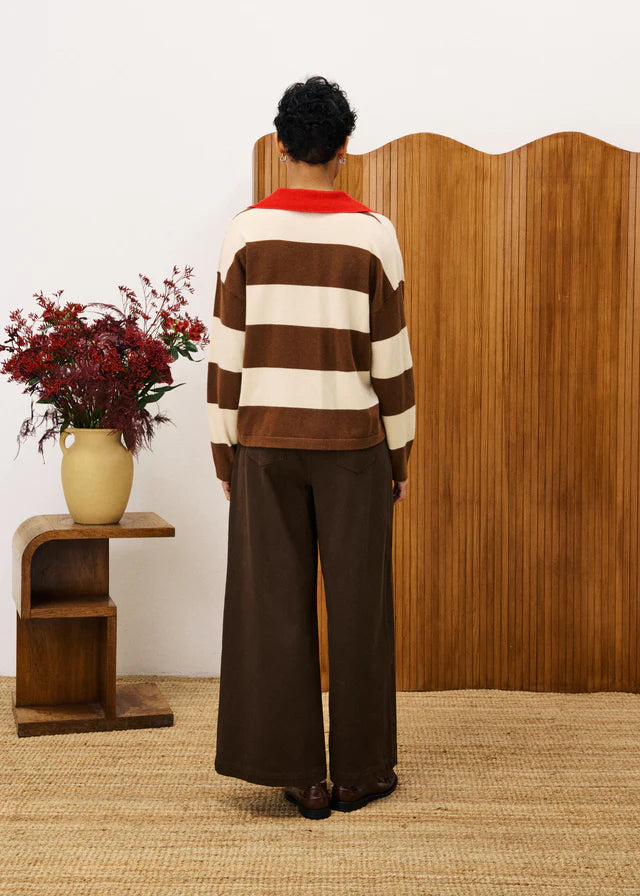 Colchique Ice Brown Sweater