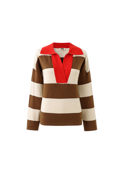 Colchique Ice Brown Sweater