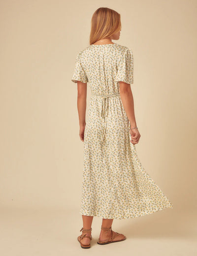 Atlas Midi Dress Green