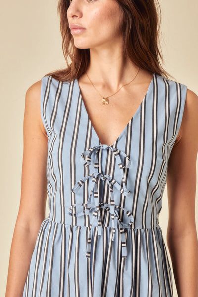 Posey Stripe Midi Dress