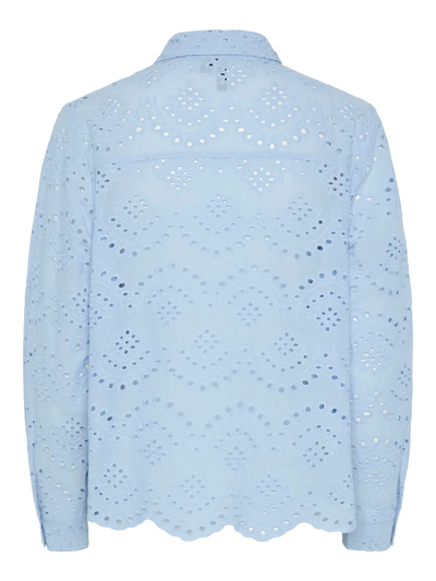 PcVilde LS Shirt Cashmere Blue