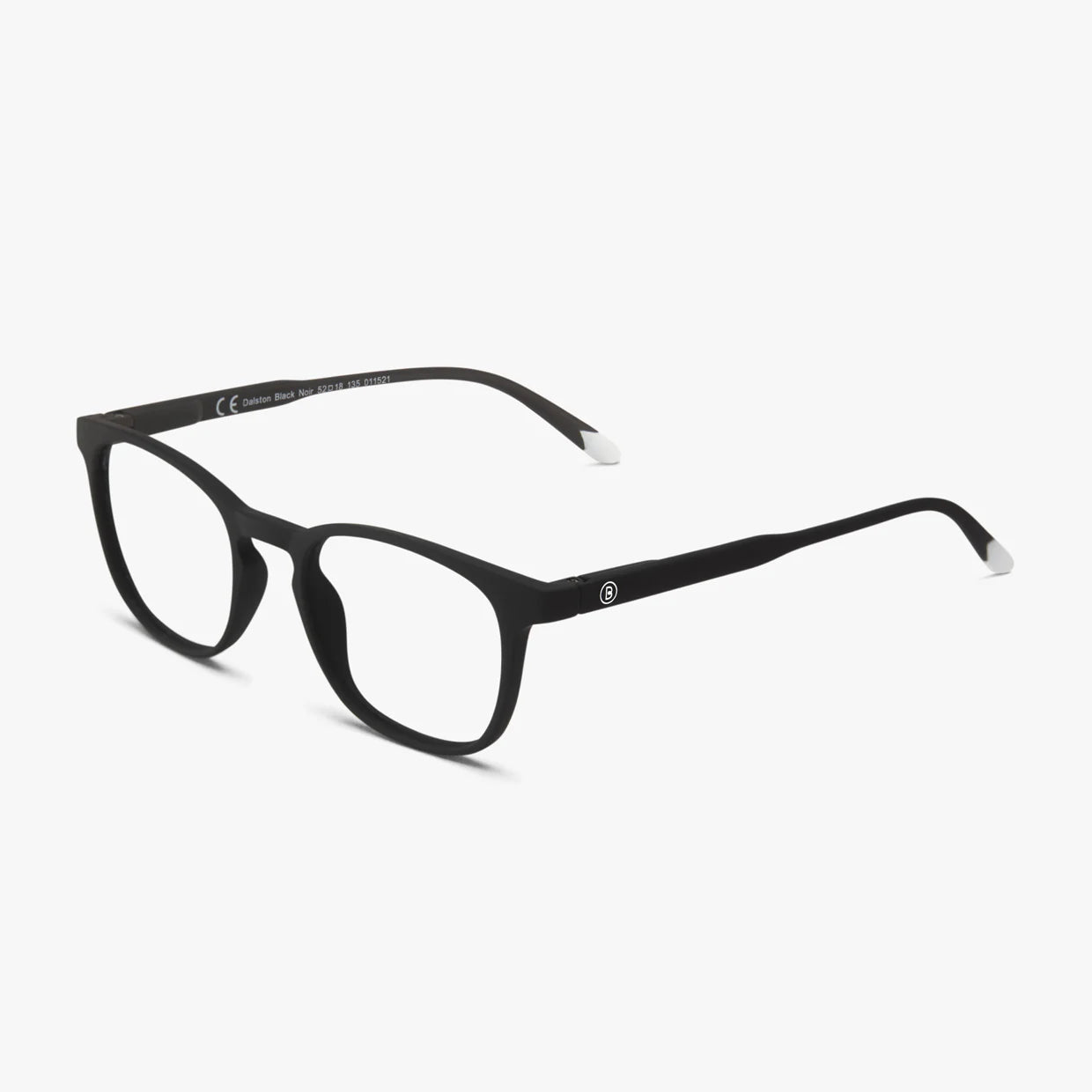 Dalston Blue Light Glasses Black Noir