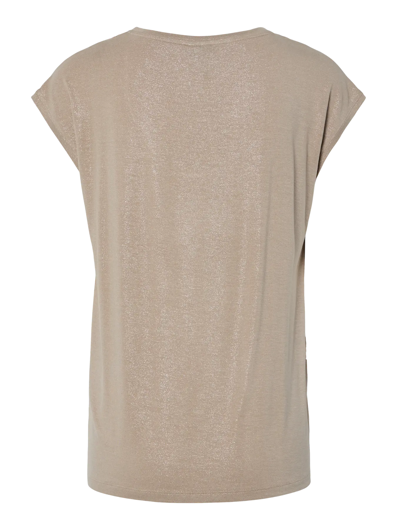 PcAlice Glitter Tee Greige