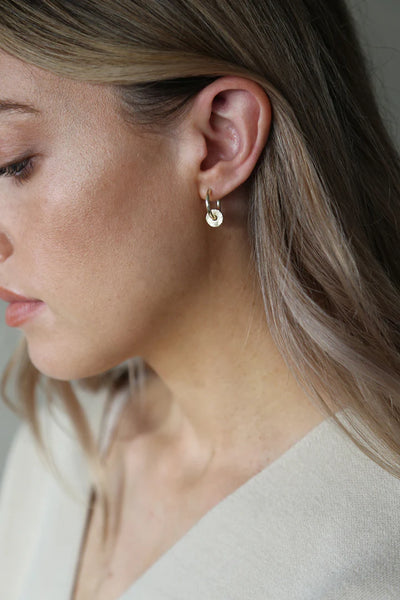 Tutti Cedar Earrings Gold