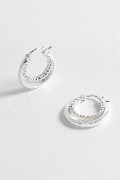 Silver Mini Hoop Earrings