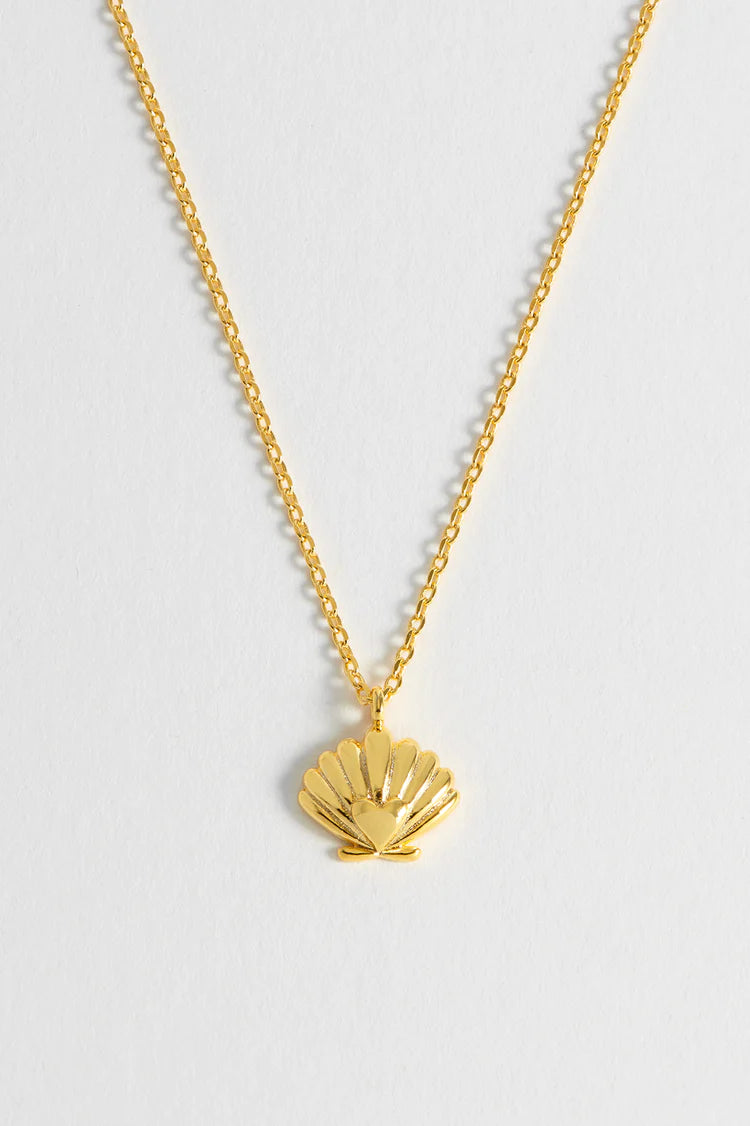 Gold Shell Necklace Estella Bartlett