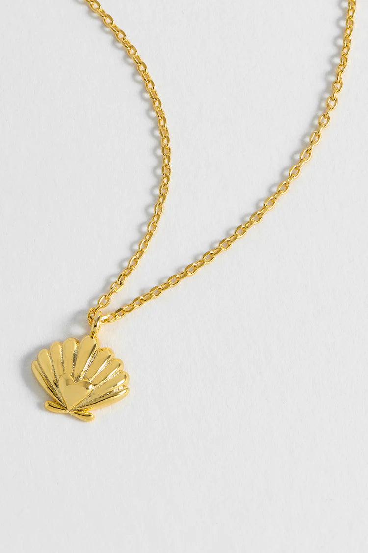 Gold Shell Necklace Estella Bartlett