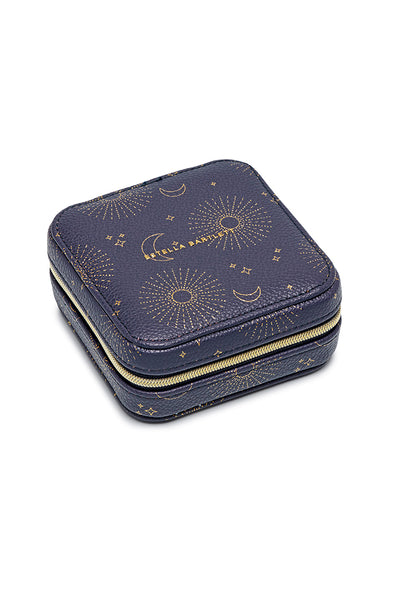 Square Jewellery Box Celestial Blue