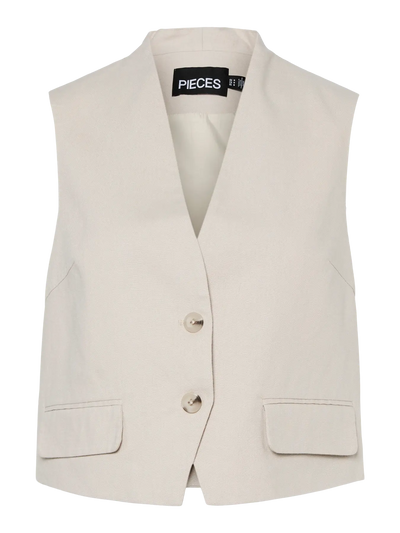 PcTiki Waist Coat Silver Gray
