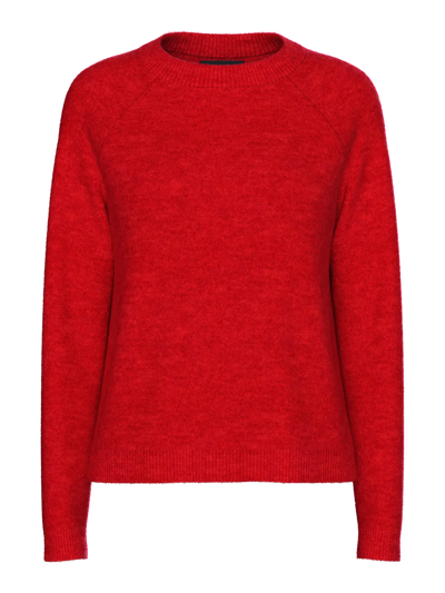 PcJuliana O-Neck Knit Goji Berry