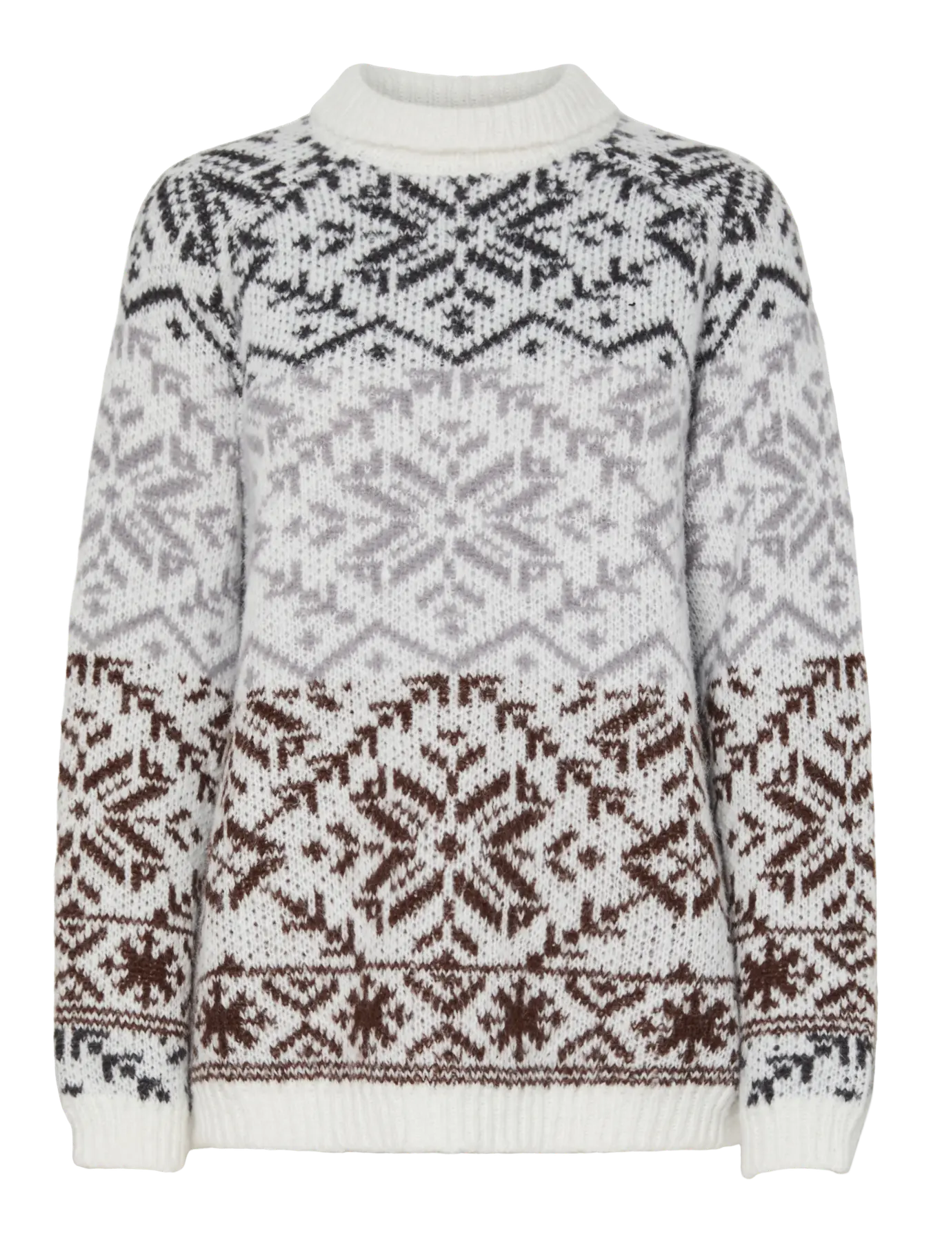 PcJo Knit Grey Jacquard